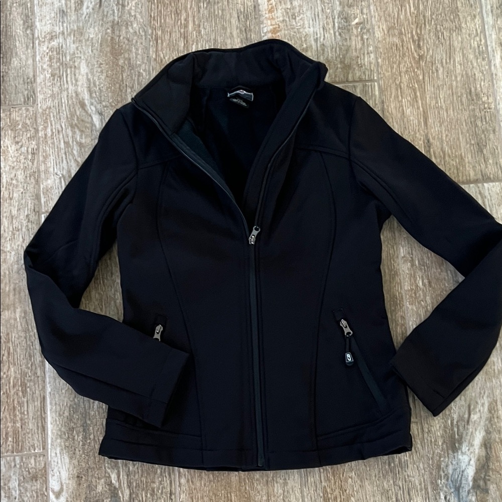 Women's Black Utility Jacket sz S - NEW